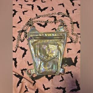 Club Exx Rainbow Raider Chain Hip Bag